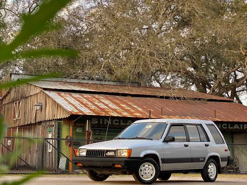 1986 toyota tercel sr5 awd 4dr wagon manual 6-speed awd i4 1.5l gasoline