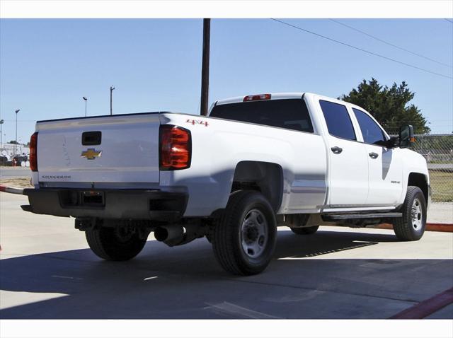 2018 chevrolet silverado 2500 wt