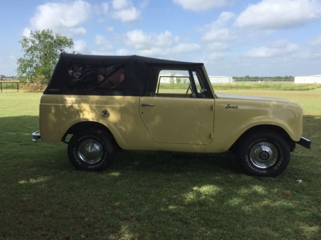 1967 international harvester scout 800, 2 tops