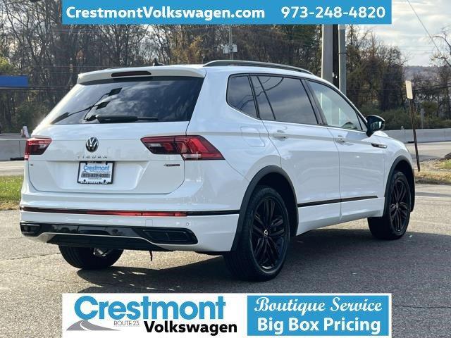 2022 volkswagen tiguan 2.0t se r-line black