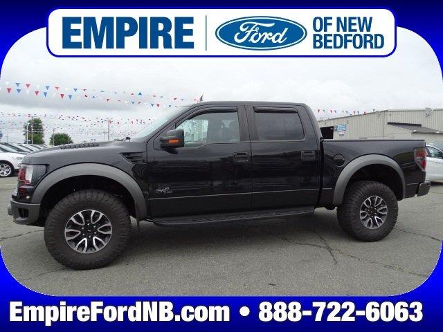used 2012 ford f150 4x4 crew cab svt raptor new bedford, ma 02746 for sale in new bedford, massachusetts