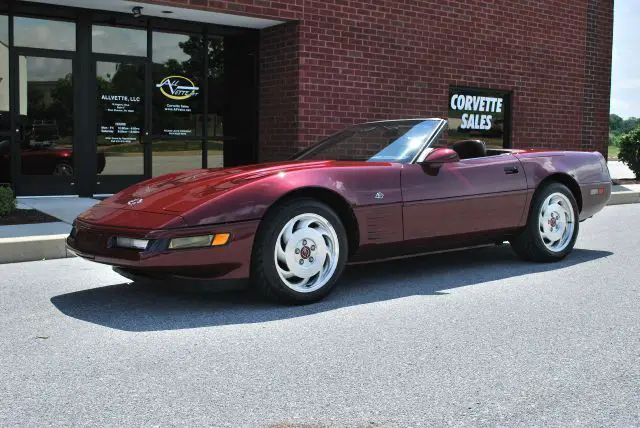 1993 chevrolet corvette 40th anniversary edition 6 speed 7k miles one owner
