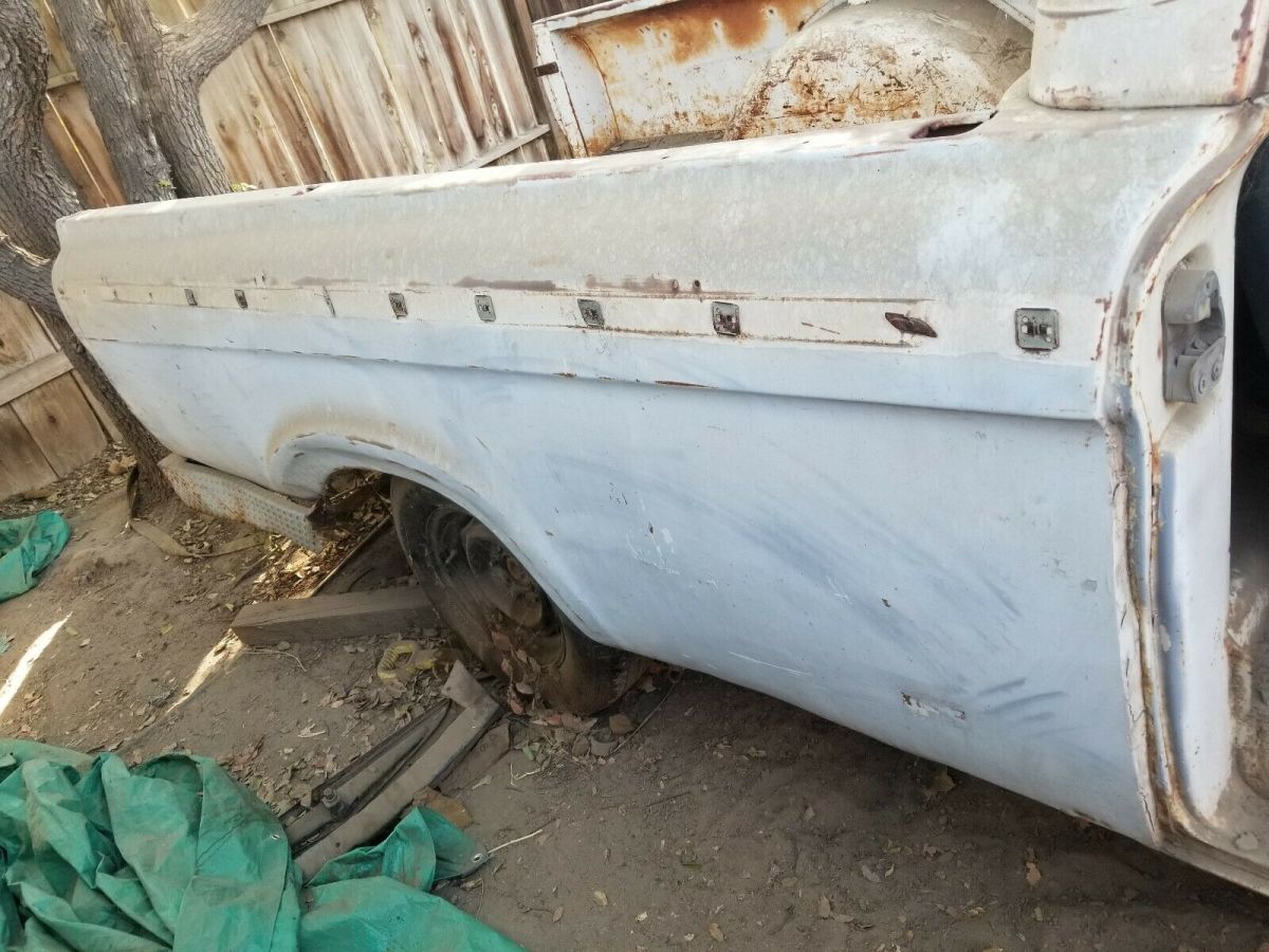 1963 ford truck unibody long bed very little cancer