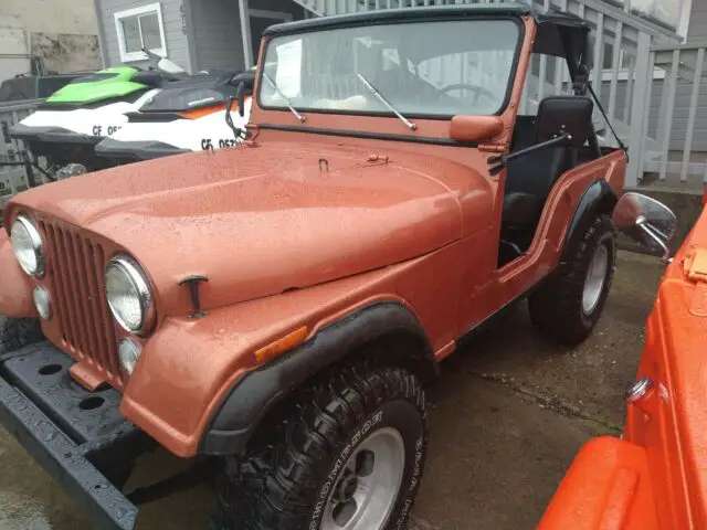 1970 jeep cj. 454 motor, with many new upgrades