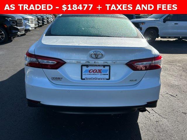 2018 toyota camry xle