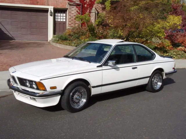 bmw 635csi euro - low mileage -- stunning condition!