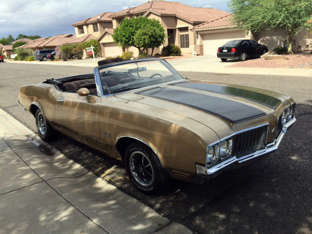 1970 oldsmobile 442 convertible "survivor car"