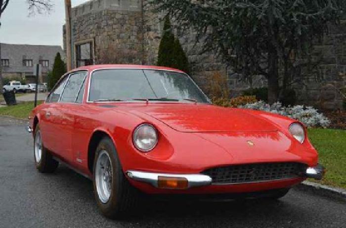 1970 red ferrari 365gt in astoria, ny