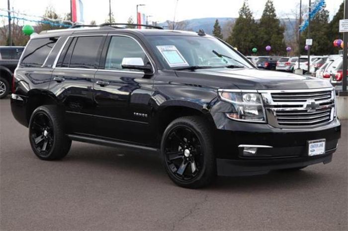 2016 chevrolet tahoe ltz 4x4 ltz 4dr suv for sale in medford, oregon