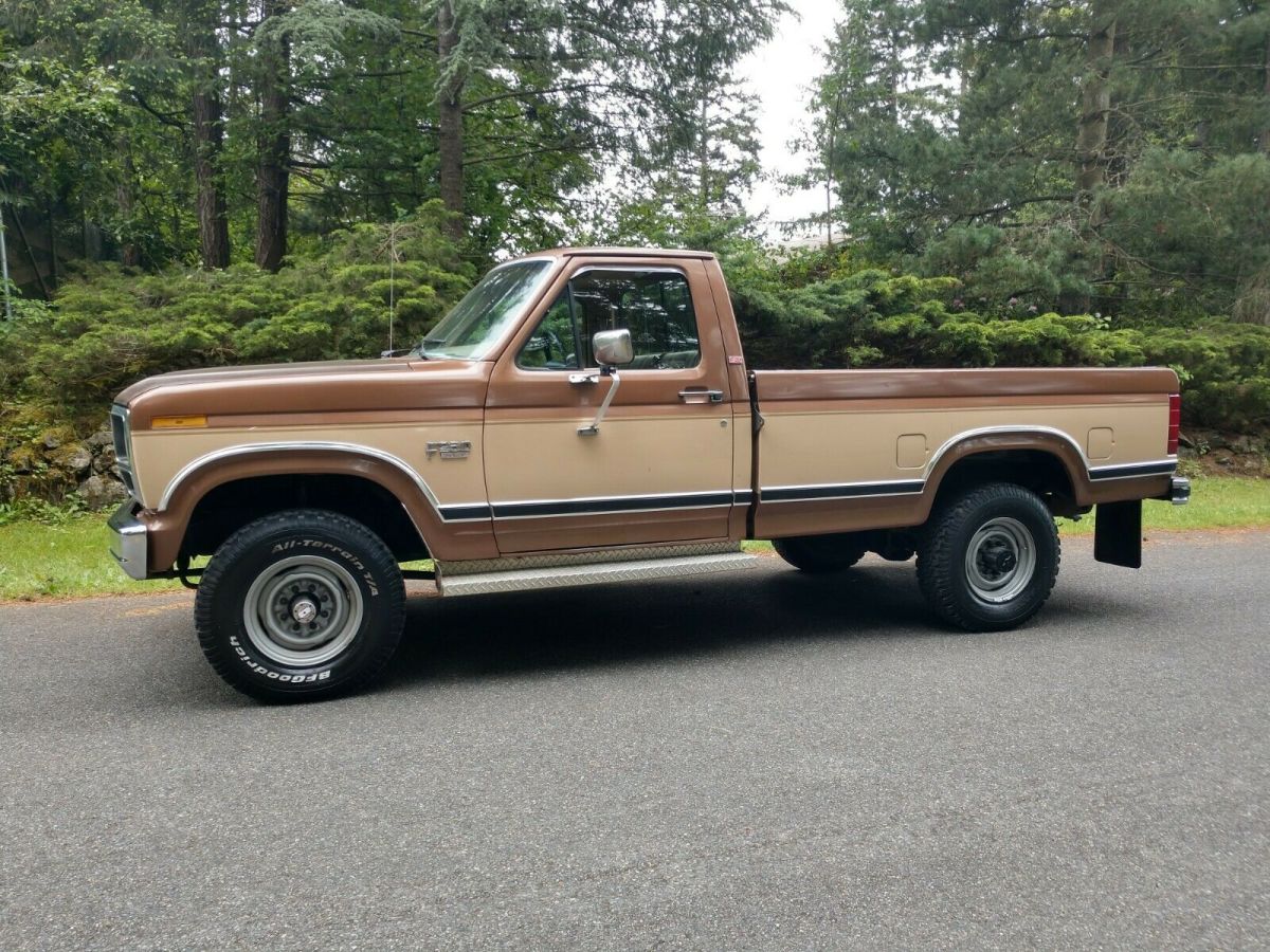 1986 ford f-250 4x4 xlt lariat 71k original miles worldwide no reserve