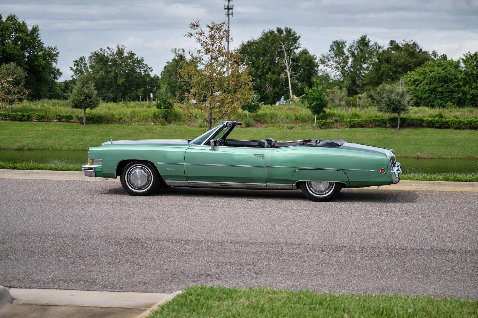 1973 cadillac eldorado convertible 8 1 liter v8 engine