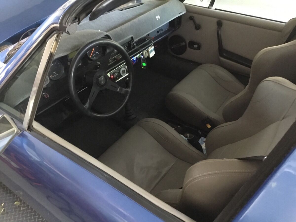 1976 porsche 914 2.0 sportscar blue rwd manual targa top