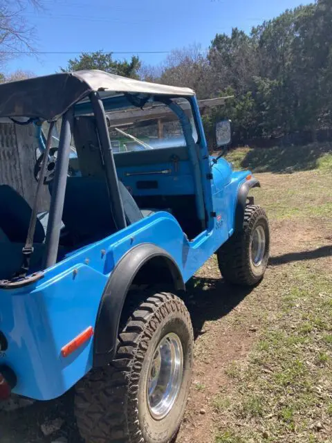 75 jeep cj5 levi addition renegade v8 3 speed