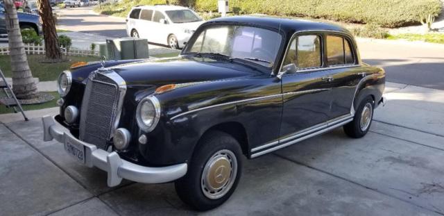 1957 mercedes 220s ponton