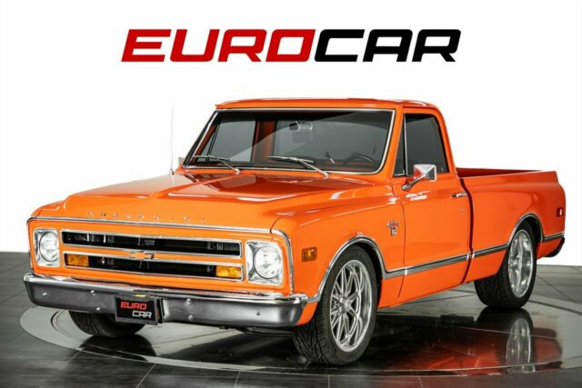 1967 chevrolet c-10 chevy 350 orange