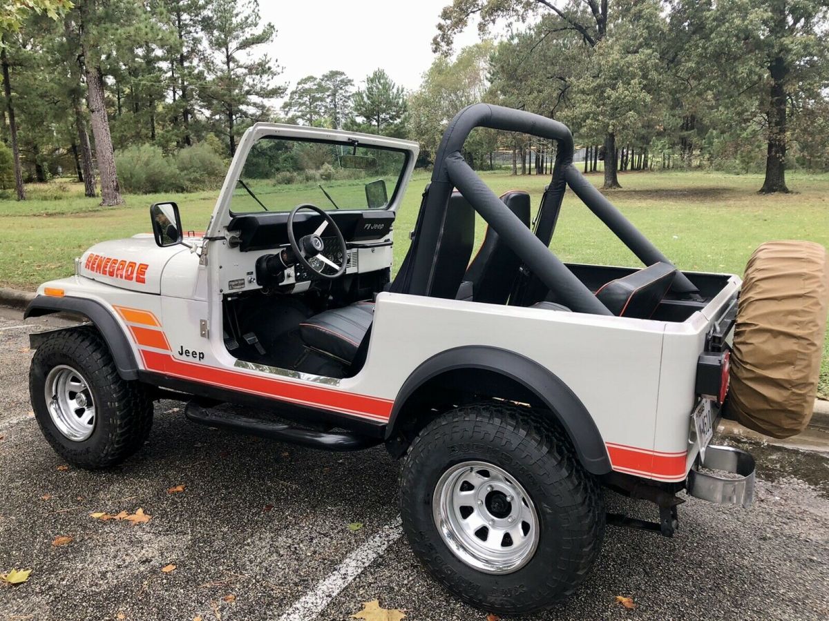 1984 jeep cj7 suv grey 4wd manual cj7