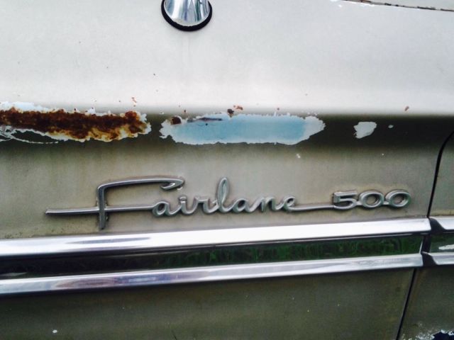 1964 ford fairlane 500 2-door sedan post