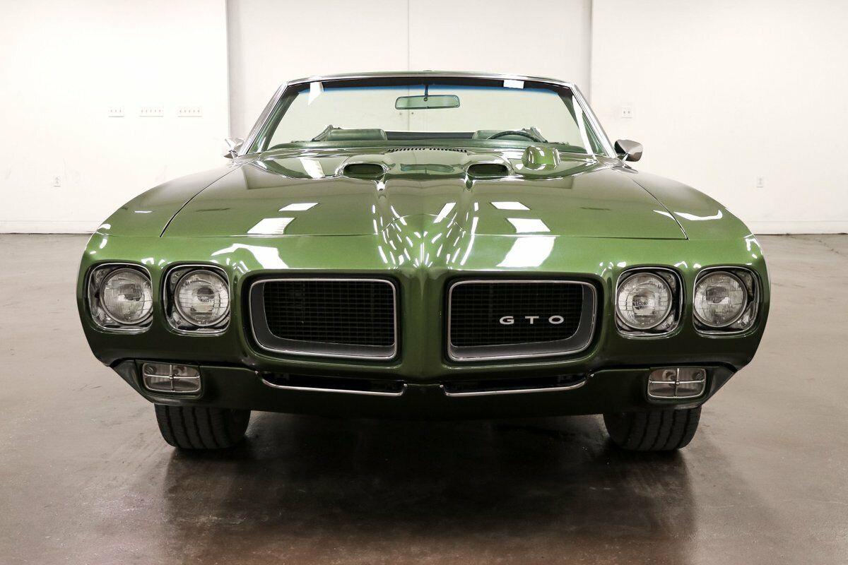 1970 pontiac gto 12740 miles pepper green convertible
