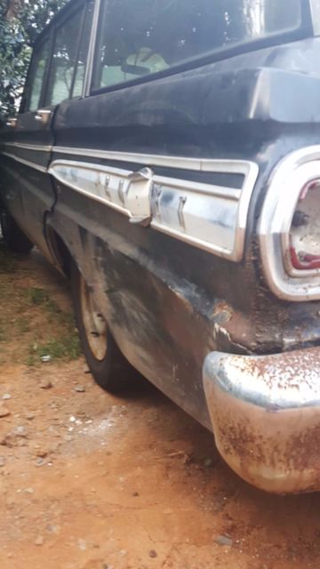 1964 mercury comet 404 station wagon! super shed find. falcon wagon