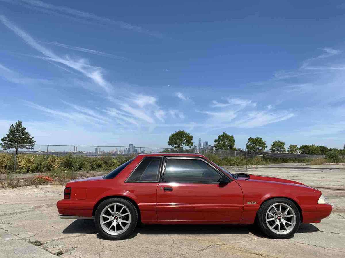 1990 ford mustang lx coupe notchback flawless engine bay