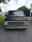 1980 chevrolet half-ton van black rwd automatic