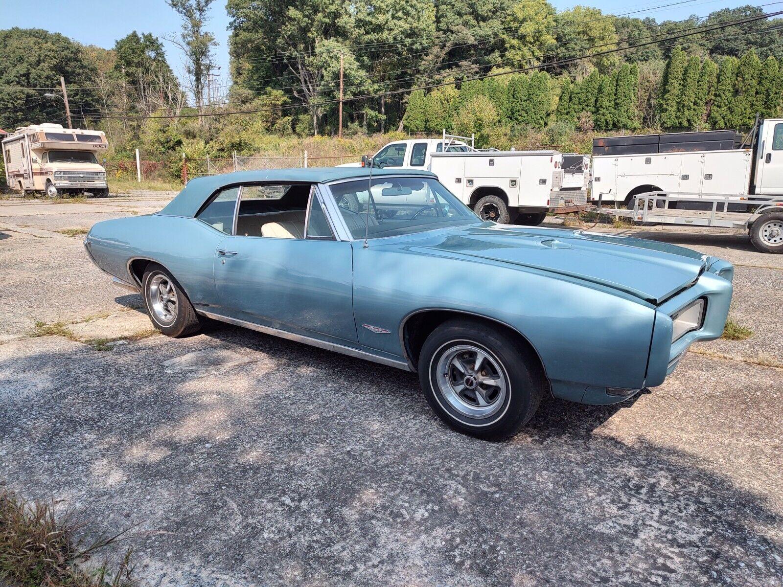1968 pontiac gto convertible 105652 miles