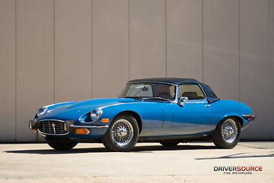 1973 jaguar e-type series iii roadster - manual transmission, matching numbers!