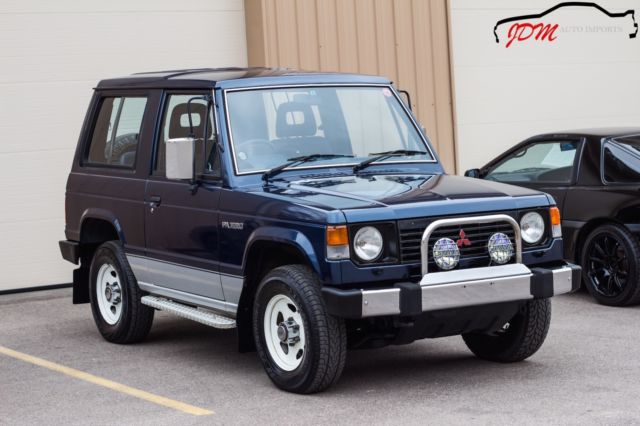 1990 mitsubishi pajero xl turbo diesel 4x4 5 speed right hand drive jdm import