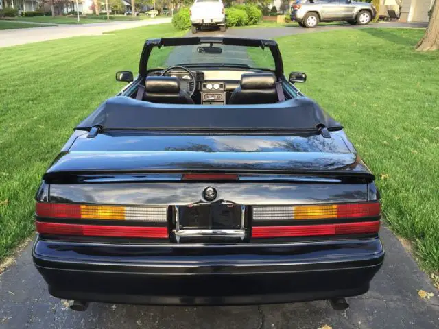 1990 ford mustang gt convertible "triple black"