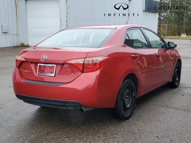 2017 toyota corolla le