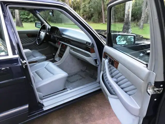 1991 mercedes-benz 300 sel, only 66k miles, great colors