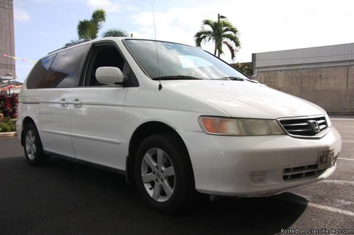 2003 honda odyssey ex very beautiful (no&bad credit possible financial "0" down payment available for sale in honolulu, hawaii