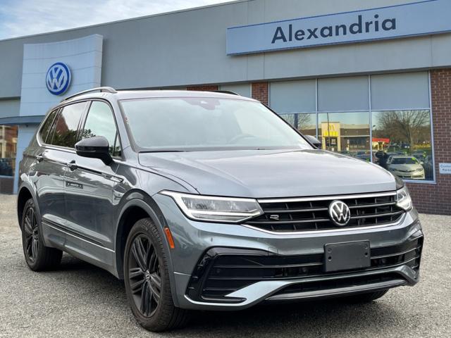2022 volkswagen tiguan 2.0t se r-line black
