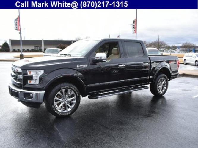 2016 ford f-150 lariat 4x4 lariat 4dr supercrew 5.5 ft. sb for sale in batesville, arkansas