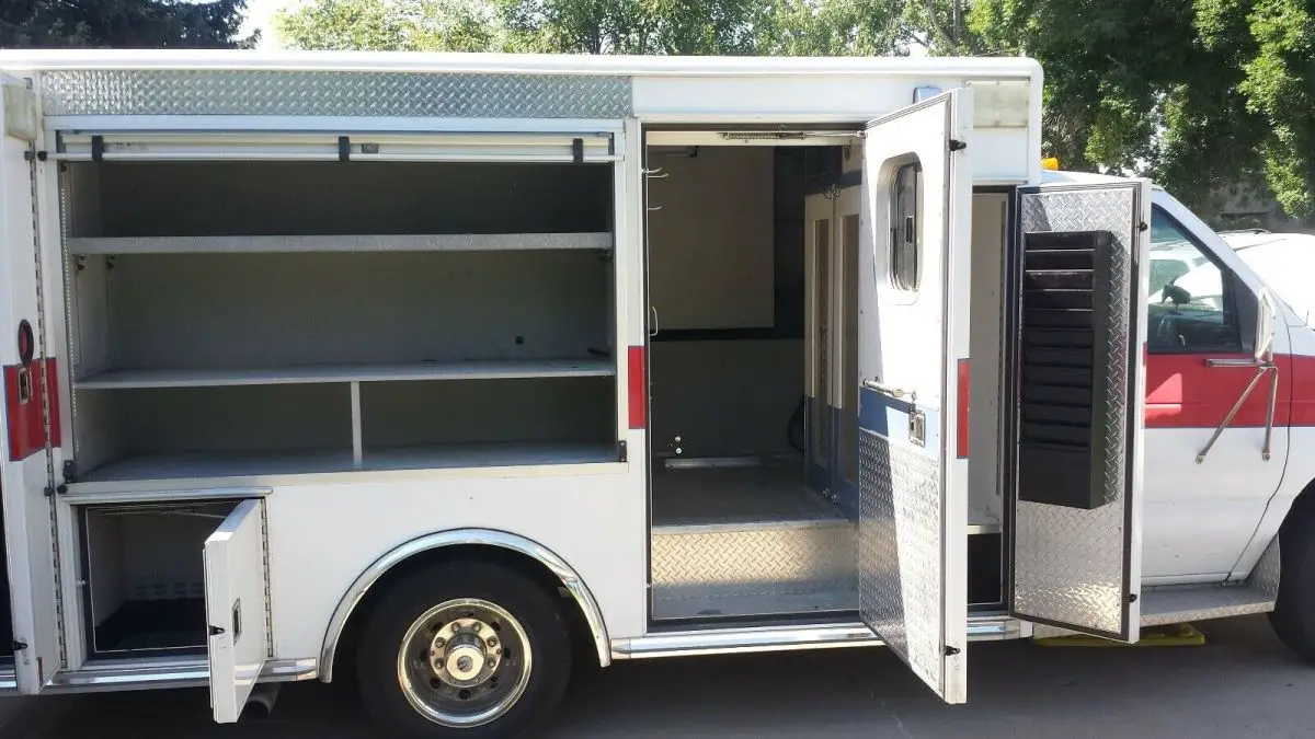 1992 ford e-350 econoline van white rwd automatic e350 cutaway van