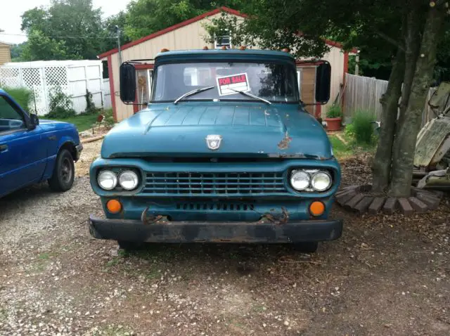 1958 ford truck f35 f350 runs drives 57k miles rat rod