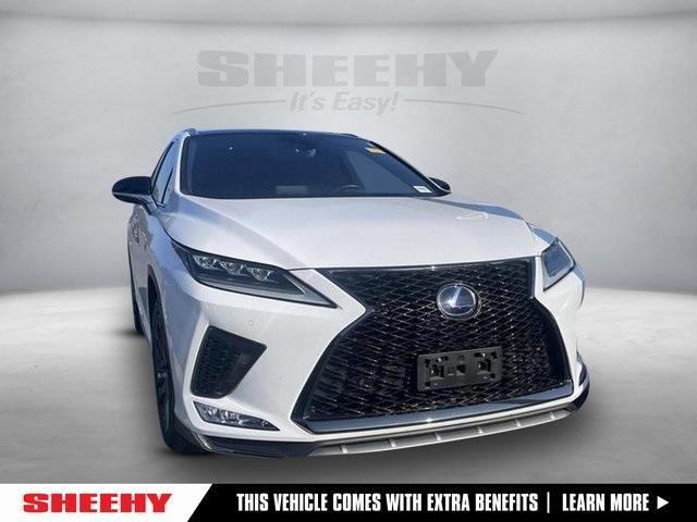 2021 lexus rx 450h f sport handling