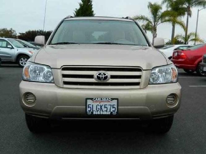 2005 toyota highlander sport utility 4d in carlsbad, ca