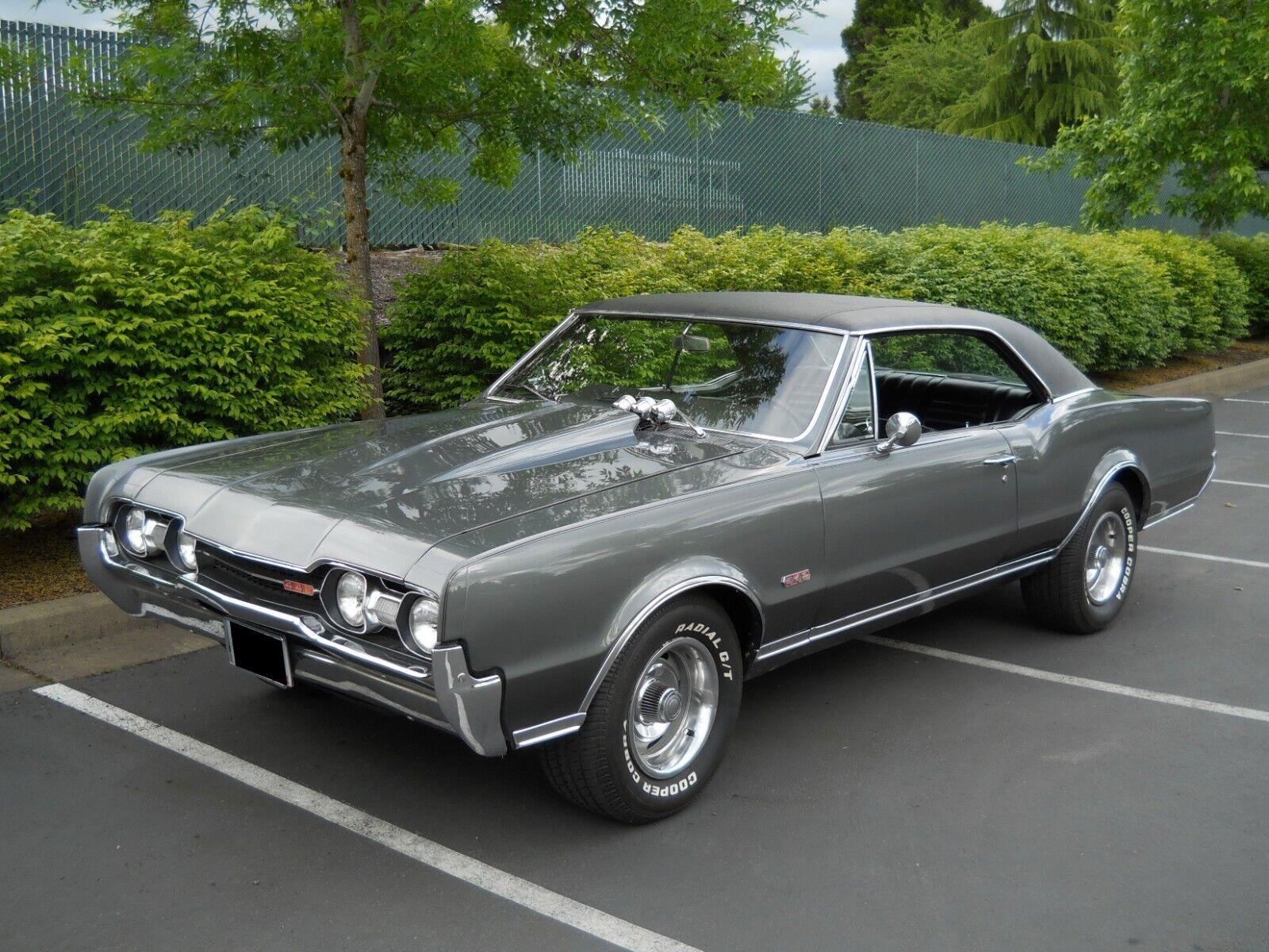 1967 oldsmobile 442 cutlass supreme gray 455 cid 550 hp v8 motor
