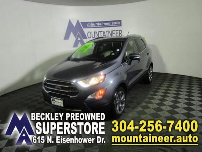 2018 ford ecosport titanium awd titanium 4dr crossover for sale in beckley, west virginia