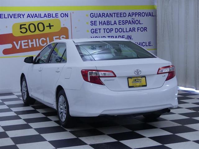 2012 toyota camry le