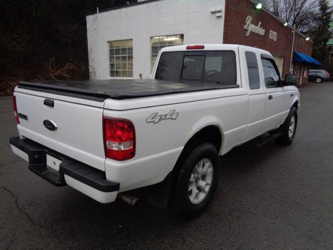 used 2007 ford ranger 4x4 supercab lyndora, pa 16045 for sale in lyndora, pennsylvania