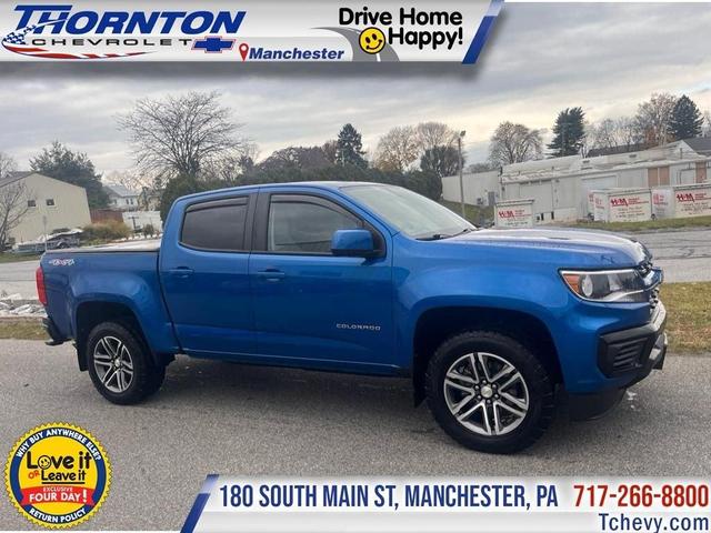 2021 chevrolet colorado wt