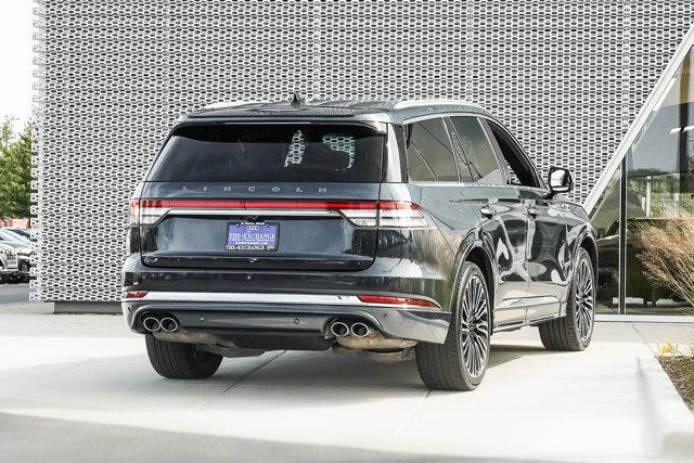 2022 lincoln aviator black label awd