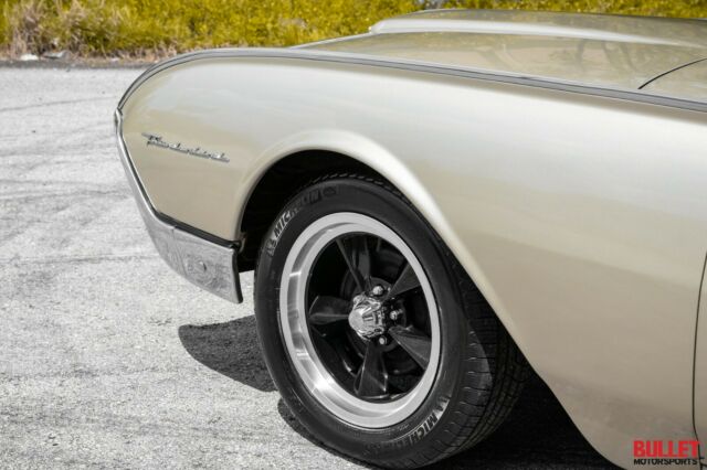 1962 ford thunderbird, castillion gold, power options, original owners manual!