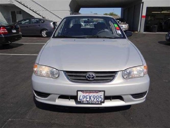 2001 toyota corolla ce in sunnyvale, ca