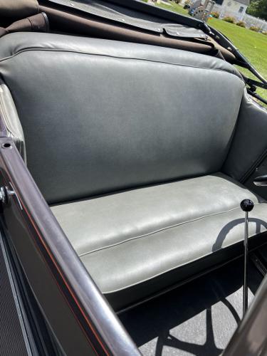 1929 ford model a roadster with a rumble seat in goshen, new york