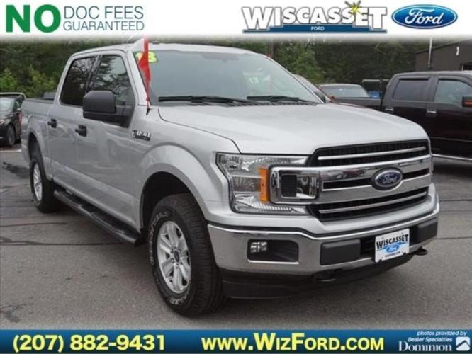 2018 ford f-150 xlt 4x4 xlt 4dr supercrew 5.5 ft. sb for sale in westport, maine