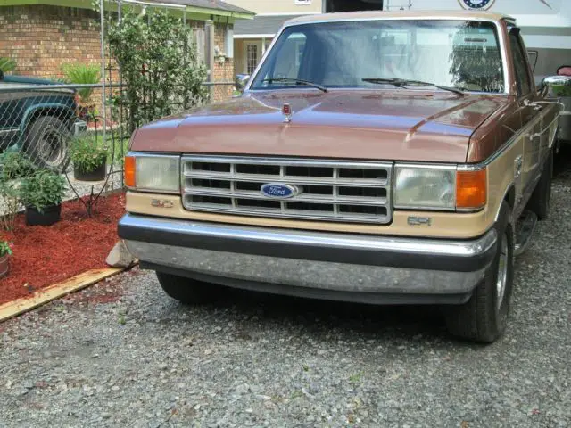 1987 ford f-150 lariat xlt 5.0 ltr auto trans, a/c, loaded long bed no reserve