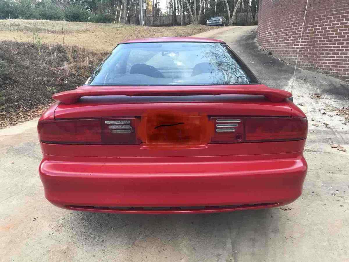 1993 ford probe hatchback red fwd manual gt